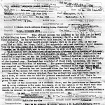 Report of Medical Survey 10 September 1945